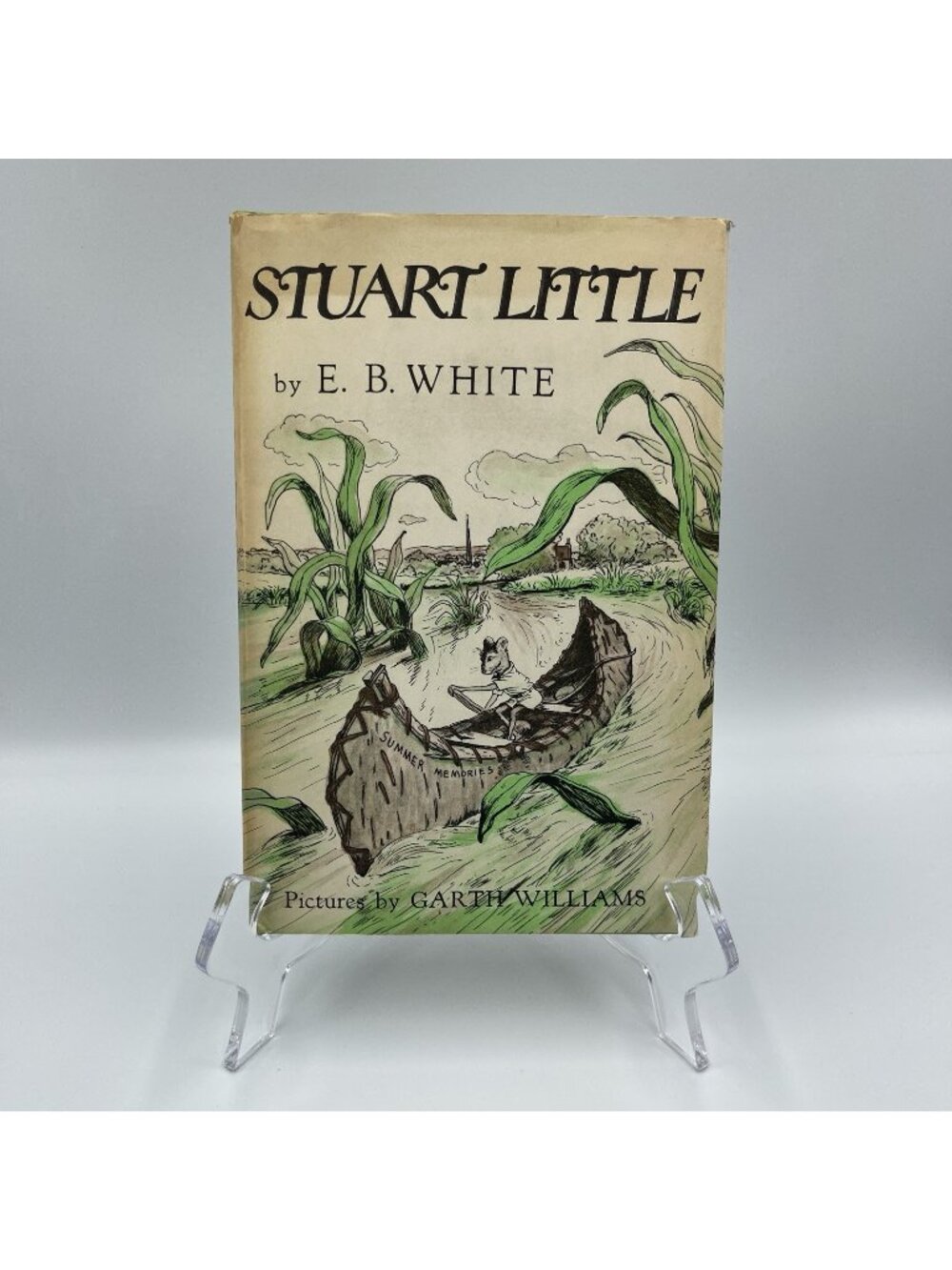 Stuart Little by E. B. White 1945 BOOK CLUB EDITION Hardcover Harper & Row VTG